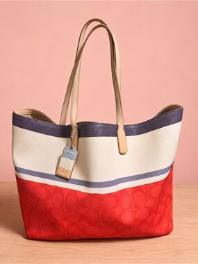 Coach Legacy Signature Painted Stripe